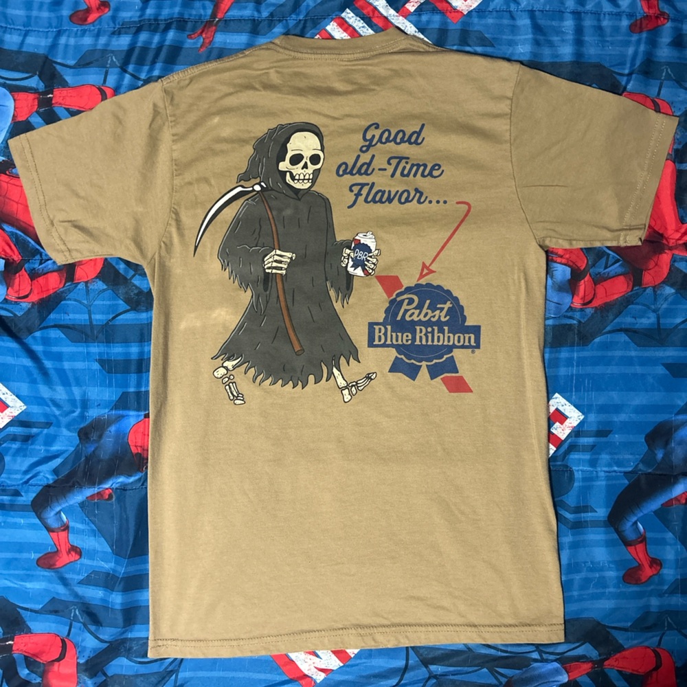 PABST BLUE RIBBON Official Graphic Tee Shirt